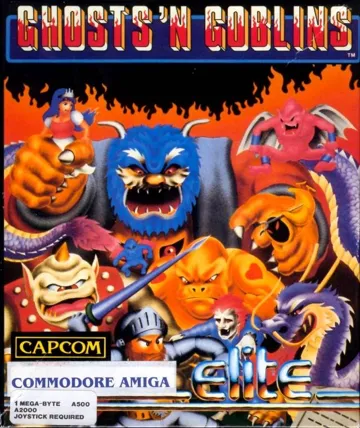 Ghosts 'N' Goblins box cover front